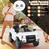 imageLicensed Toyota Ride on Car by INFANS Battery Powered Electric Vehicle for Kids with Remote Control MP3 USB Power Display LED Lights Suspension Ride on Toy for 3 Boys Girls WhiteWhite