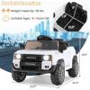 imageLicensed Toyota Ride on Car by INFANS Battery Powered Electric Vehicle for Kids with Remote Control MP3 USB Power Display LED Lights Suspension Ride on Toy for 3 Boys Girls WhiteWhite