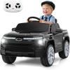 imageLicensed Chevrolet Silverado Ride on Car for Kids by INFANS 12V Battery Powered Electric Vehicle with Shock Absorption Remote Control Headlight Bluetooth Power Display USB Aged 38 BlackBlack