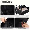 imageINFANS 2 in 1 Baby Stroller Convertible Stroller with Bassinet Reversible Seat Adjustable Backrest Canopy One Hand Fold Compact Toddler Pushchair for Kids Infants Newborns 036 Months BlackBlack