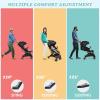 imageINFANS Lightweight Baby Stroller Compact Infant with OneHand Fold Travel Stroller for Airplane with Cup Holder Canopy 5Point Harness Foot Cover for 036 MonthBlackk