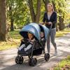 image:imageINFANS Double Stroller Foldable Baby Tandem Stroller with Djustable Backrest Canopy Footrest 5Point Harness Storage Basket Convertible Compact Twin Stroller for Infants and Toddlers SageSage