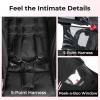 image:imageINFANS Jogging Stroller Foldable Jogger with AirFilled Tires Shock Absorbing Suspension Adjustable Backrest Baby Running StrollersPink