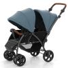 image:imageINFANS Double Stroller Foldable Baby Tandem Stroller with Djustable Backrest Canopy Footrest 5Point Harness Storage Basket Convertible Compact Twin Stroller for Infants and Toddlers SageSage