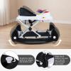 image:imageINFANS Baby Walker 5 in 1 Behind Walker Learning Seated Rocker Bouncer with Removable Music Tray Adjustable Height Washable Seat Cushion Foldable Activity Center for Toddlers DarkDark