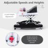 image:imageINFANS Baby Walker 5 in 1 Behind Walker Learning Seated Rocker Bouncer with Removable Music Tray Adjustable Height Washable Seat Cushion Foldable Activity Center for Toddlers DarkDark