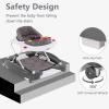 image:imageINFANS Baby Walker 5 in 1 Behind Walker Learning Seated Rocker Bouncer with Removable Music Tray Adjustable Height Washable Seat Cushion Foldable Activity Center for Toddlers DarkGrey