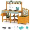 Natural with Planter Box