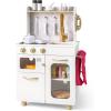 image:imageINFANS Kids Kitchen Playset Toddler Wooden Pretend Cooking Set with Telephone Stove Microwave Storage Cabinet Play Kitchen Toy Set with Toy Food Cookware Accessories for Children Boys GirlsClassic White