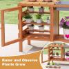 image:imageINFANS Mud Kitchen Outdoor Wooden Play Kitchen with 12 Cups Removable Sink Cooking Accessories Kids Kitchen Playset Backyard Garden Toys Gift for Boys Girls Ages 3with 12 Cups