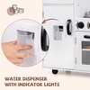 image:imageINFANS Kid Kitchen Playset Toddler Wooden Pretend Cooking Set with Realistic Light amp Sound Stove Sink Microwave Storage Cabinet Play Kitchen Toy Set for Children Boys GirlsWhite