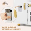 image:imageINFANS Kid Kitchen Playset Toddler Wooden Pretend Cooking Set with Realistic Light amp Sound Stove Sink Microwave Storage Cabinet Play Kitchen Toy Set for Children Boys GirlsGold