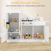 image:imageINFANS Kids Kitchen Playset 2 in 1 Wooden Pretend Play Kitchen with Running Water Fridge Realistic Sounds Lights Toddler Cooking Toys Gift for Boys Girlswith Refrigerator