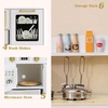 image:imageINFANS Kids Kitchen Playset Toddler Wooden Pretend Cooking Toy Set with Acrylic Drawing Board Ice Machine Dishwasher Cloth Drawer Stove Removable Sink Simulation Play Kitchen for Boys GirlsWhite