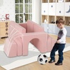 image:imageINFANS Modular Kids Play Couch 8 PCS Toddler Creative Sectional Fort Building Sofa for Playroom Bedroom Children Convertible Versatile Soft Foam Furniture Playset Crawling Floor Cushion GreyPink