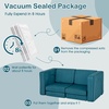 image:imageINFANS Modular Kids Play Couch 8 PCS Toddler Creative Sectional Fort Building Sofa for Playroom Bedroom Children Convertible Versatile Soft Foam Furniture Playset Crawling Floor Cushion GreyBlue