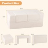image:imageINFANS Modular Kids Play Couch Toddler Sectional Fort Building Sofa for Playroom Bedroom Convertible Soft Foam Furniture Playset and Floor Cushion for Boys and Girls PinkBeige