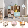 image:imageINFANS Tree Kids Bookshelf Wood 5Tier Corner Bookcase Baby Montessori Shelf Rack Childrens Bookcase Toy and Book Toddler Storage Organizer for Preschool Kids Room Playroom Boy Girls GiftBaby Bear
