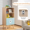 image:imageINFANS Tree Kids Bookshelf Wood 5Tier Corner Bookcase Baby Montessori Shelf Rack Childrens Bookcase Toy and Book Toddler Storage Organizer for Preschool Kids Room Playroom Boy Girls GiftBaby Bear