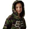 imageFox Racing Boys Youth Camo Pack Zip Fleece HoodieGreen Camo