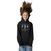 imageFox Racing Boys Youth Shield Pullover Fleece HoodieBlack