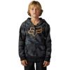imageFox Racing Boys Youth Camo Pack Zip Fleece HoodieBlack Camo
