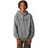 imageFox Racing Boys Youth Shield Pullover Fleece HoodieHeather Graphite
