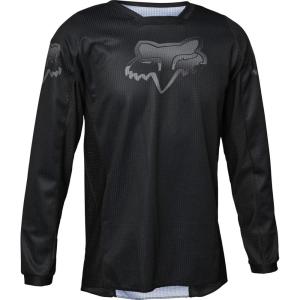 imageFox Racing Kids Youth Blackout Motocross JerseyBlackBlack