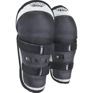 imageFox Racing UnisexChild Youth Titan Motocross KneeSHIN GuardBlackSilver
