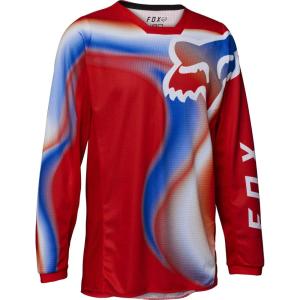 imageFox Racing Youth 180 TOXSYK Motocross JerseyFluorescent Red