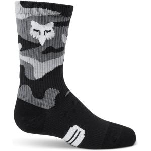 imageFox Racing Boys Youth 6quot Ranger Crew SockBlack Camo