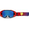 imageFox Racing Vue Motocross Goggle STRAY BlackWhite  Clear LensDkay Blue  Spark Mirror Lens