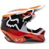 imageFox Racing V1 Motocross Helmet Matte Black XSmallLEED  Flo Orange