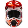 imageFox Racing V1 Motocross Helmet Matte Black XSmallLEED  Flo Orange