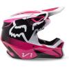 imageFox Racing V1 Motocross Helmet Matte Black XSmallLEED  Pink