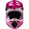 imageFox Racing V1 Motocross Helmet Matte Black XSmallLEED  Pink