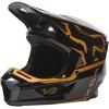 imageFox Racing V2 Motocross Helmet VIZEN Black XSmallMERZ  BlackGold