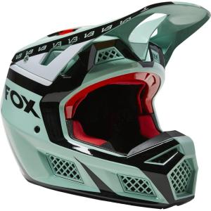 imageFox Racing V3 RS Motocross Helmet EFEKT Flo Orange SmallDVIDE  Jade
