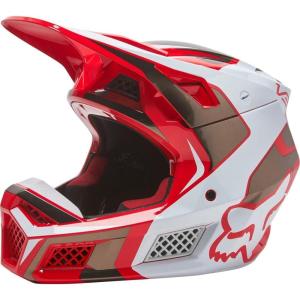 imageFox Racing V3 RS Motocross Helmet EFEKT Flo Orange SmallMIRER  Flo Red