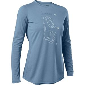 imageFox Racing Womens Ranger Dri Release Long Sleeve Mountain Biking JerseyDusty Blue