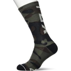 imageFox Racing Mens Standard Camo Cushioned Crew SocksGreen Camo