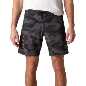 imageFox Racing Mens Standard Overhead Camo Stretch Boardshort 18quotBlack Camo