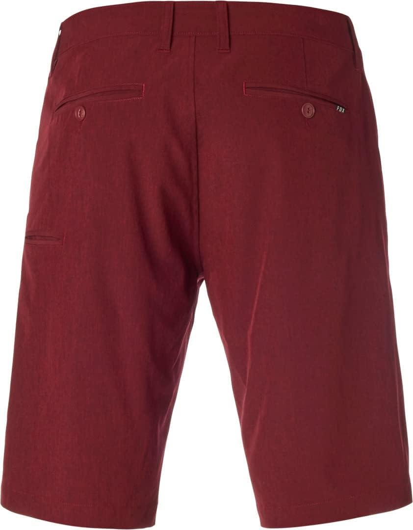 imageFox Racing Mens Essex Tech Stretch ShortHeather Red