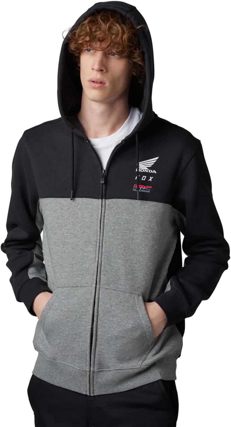 imageFox Racing Mens Fox X Honda Zip Fleece HoodieBlack