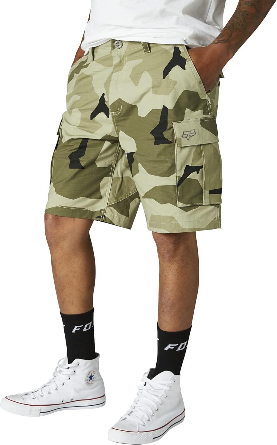imageFox Racing Mens Slambozo Cargo Short 20Green Camo 2