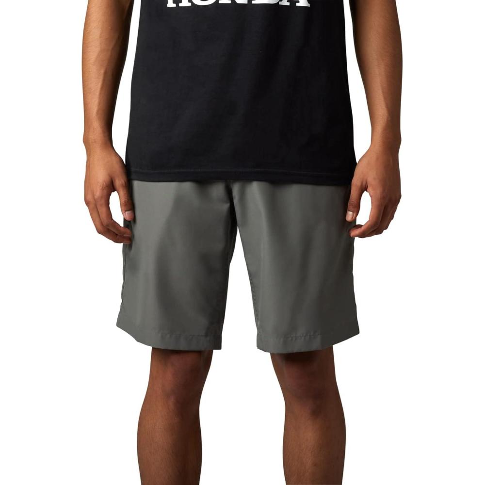 imageFox Racing Mens Standard Essex Tech Shorts 21quotPewter