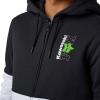 imageFox Racing Mens Fox X Honda Zip Fleece HoodieBlackWhite