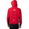 imageFox Racing Mens Fox X Honda Zip Fleece HoodieFlame Red