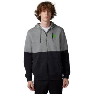 imageFox Racing Mens Fox X Honda Zip Fleece HoodieHeather Graphite
