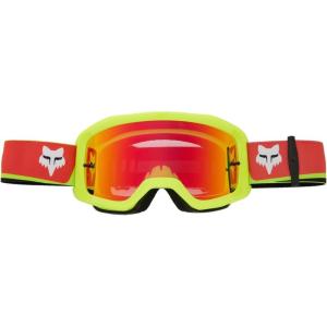 imageFox Racing unisexadult Main Motocross GoggleBallast BlackRed  Spark Mirrored Lens